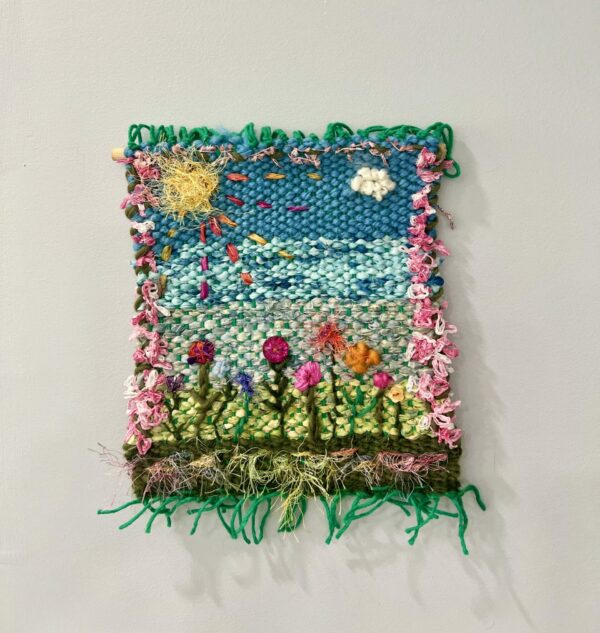 A Garden of Color Tapestry, sold