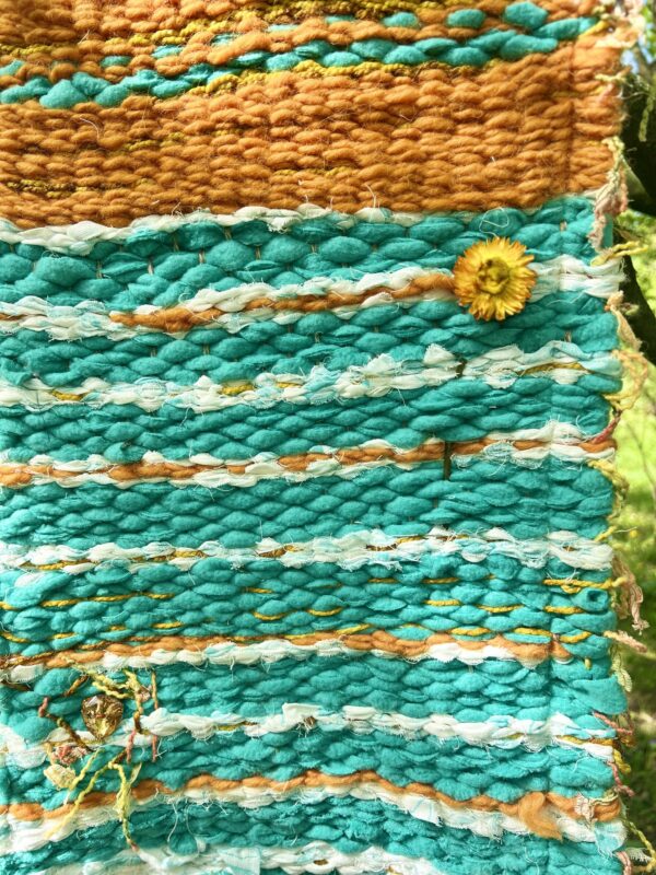 Be Blooming Orange Tapestry - Image 3