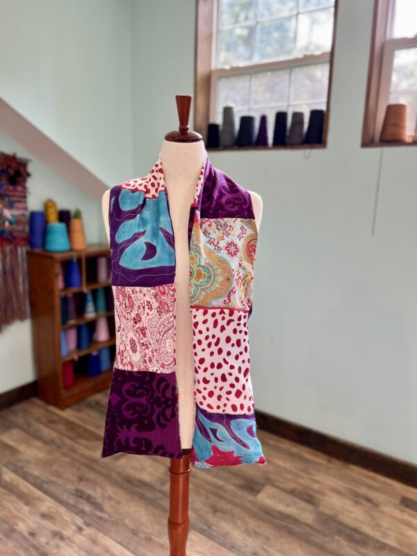 Boho Patchwork Scarf - Image 8