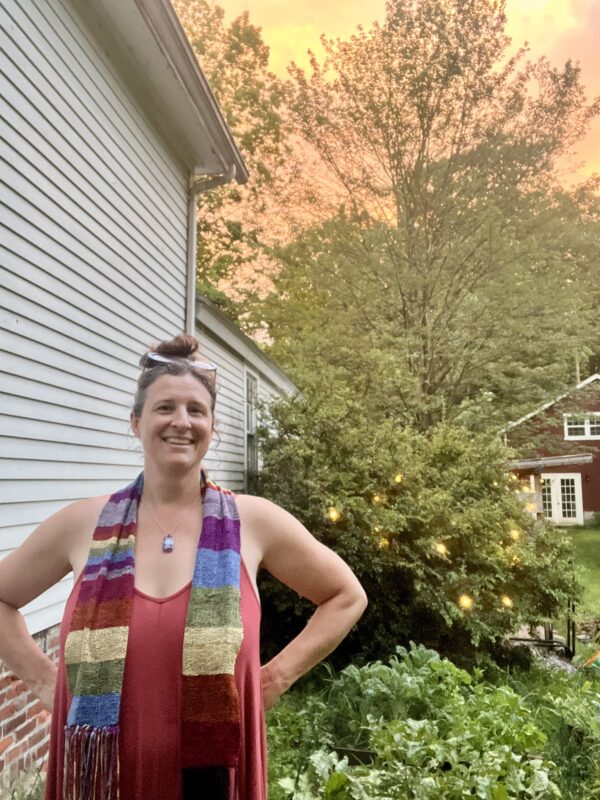 Boho Rainbow Scarf, sold - Image 4
