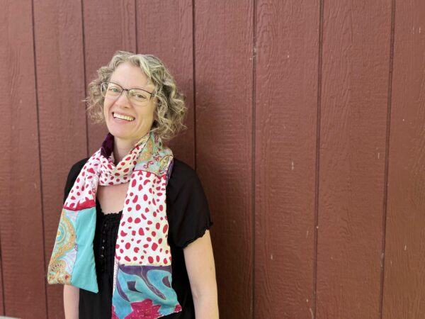 Boho Patchwork Scarf - Image 5