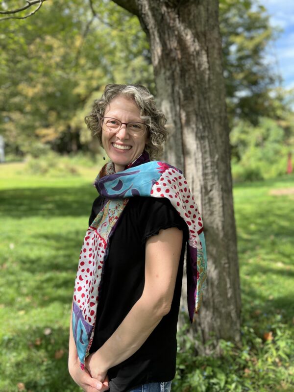 Boho Patchwork Scarf - Image 7