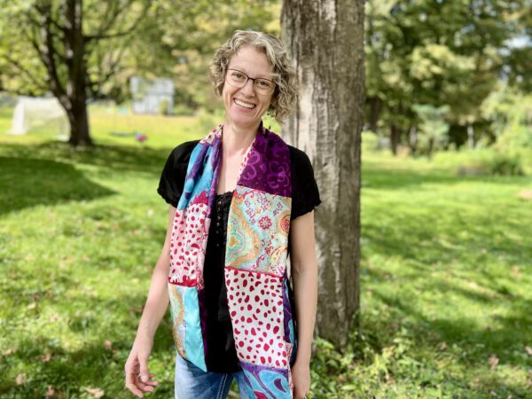 Boho Patchwork Scarf