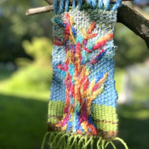 Rainbow Tree Tapestry