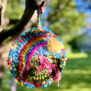 Unicorn Rainbow Circle Tapestry
