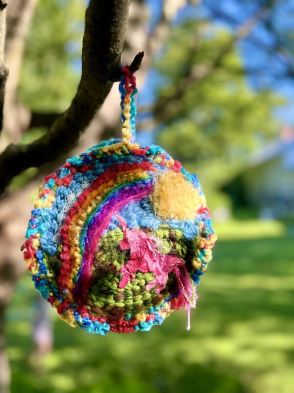 Unicorn Rainbow Circle Tapestry