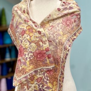 A Soft Garden Scarf, sold