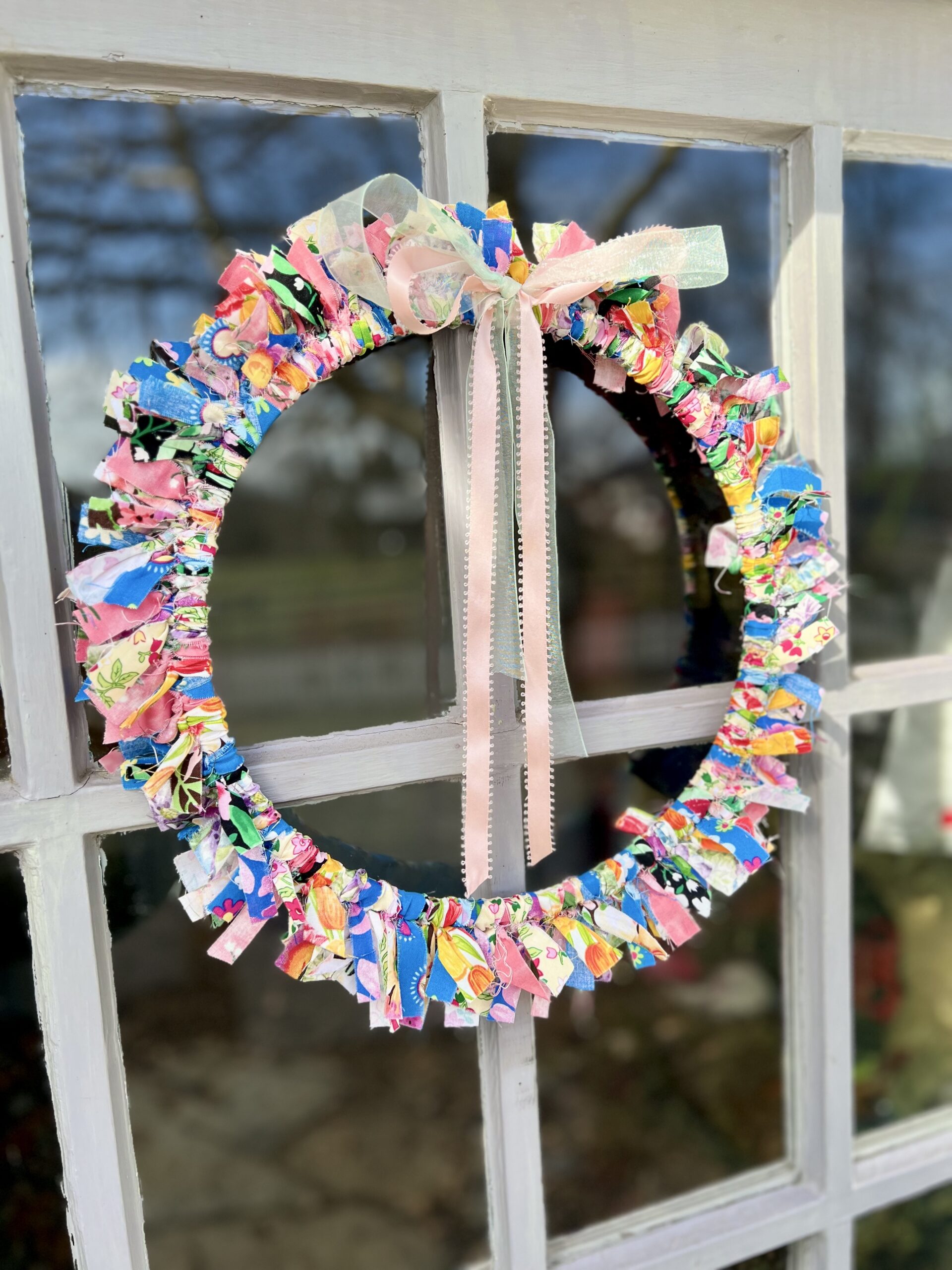 Upcycled Joy Wreath - Image 3